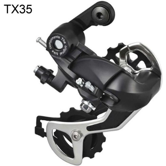 RD TX35 Dérailleur arrière mécanique arrière VTT à montage direct 5/6/7/8 vitesses