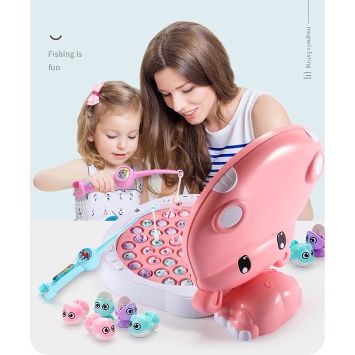 Hippo Jouet De Peche Enfants Magnetique Electrique Garcon Intelligence Developpement Puzzle Jouets Cadeaux Pour Bebe Enfant 2 3 Ans Cdiscount Jeux Jouets