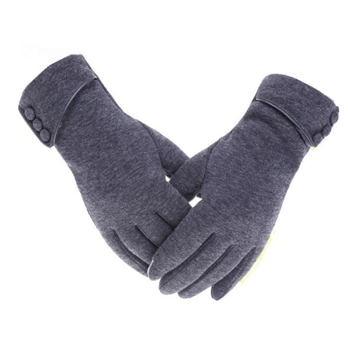 Gants V lo Femme Moufle Chaud Hiver Gants Tactile cran Sport de