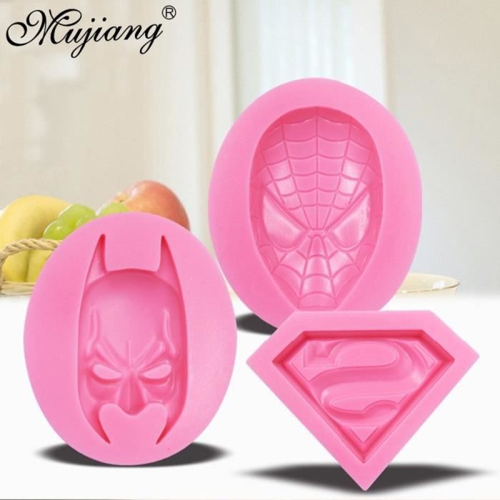 3d Superman Spiderman Silicone Moisissures Batman Sugarcraft Fondant Moule A Chocolat Outils Gateau Silicone Visage Moule Gateau De Cdiscount Maison 3d Superman Spiderman Silicone Moisissures Batman Sugarcraft Fondant Moule A Chocolat Outils Gateau Silicone Visage Moule Gateau De Cdiscount Maison