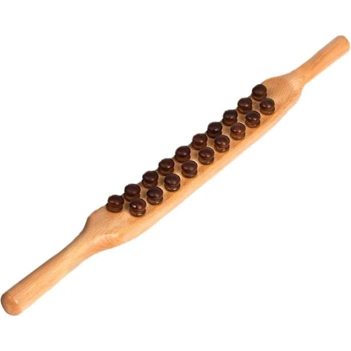 Rouleau De Massage à Corde - Outil Manuel Pour Ventre, Jambes, Dos - Longueur 110 Cm, Léger - Fitness Et Récupération Musculaire