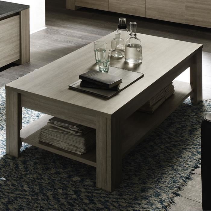 Table Basse Couleur Chene Gris Contemporaine Antole Achat