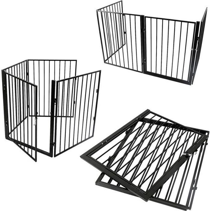 Large grille de protection enfant pour poêle et insert