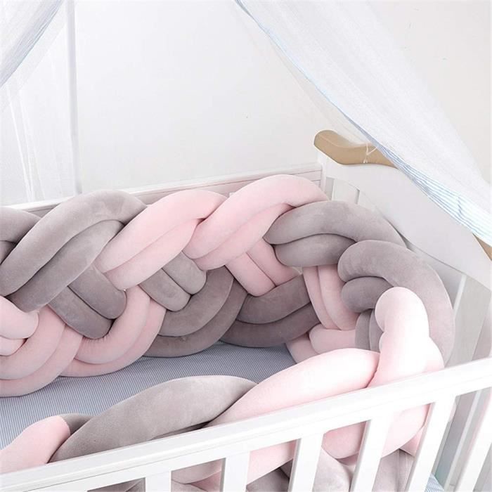 Drcolorful Reducteur De Lit Bebe Tresse Tour Beacutebeacute Coussin Serpent Coussin Tresseacute Parechocs Velours Beacutebeacute228 Cdiscount Puericulture Eveil Bebe
