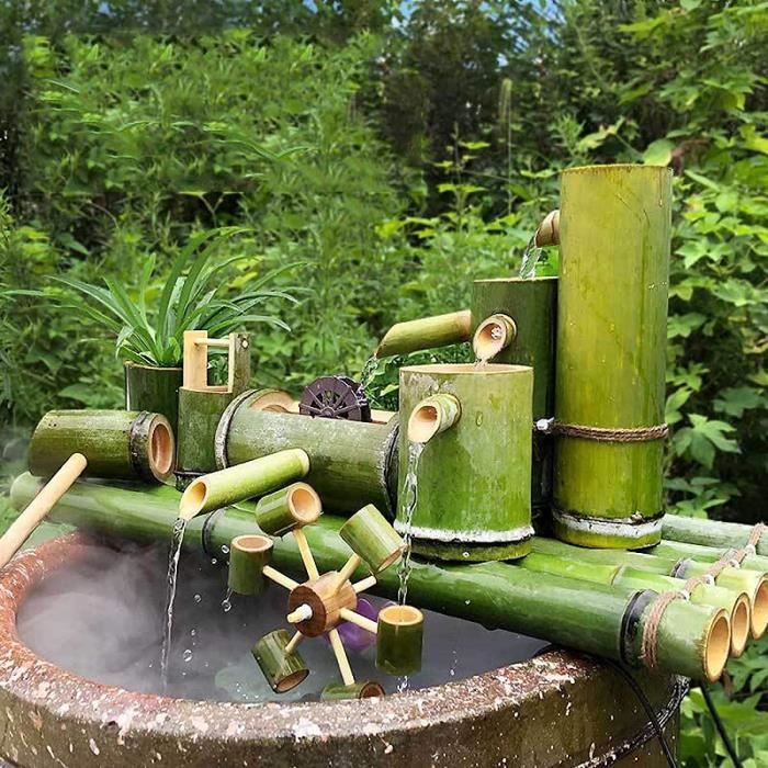 Fontaines extérieures pour Le Jardin, Bec d'eau avec Pompe
