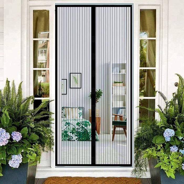 Moustiquaire Magnétique Pour Porte 105 X 225 Cm Rideau De Porte