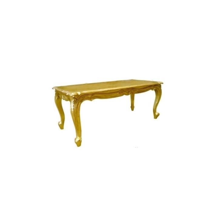 Table Basse Baroque 120 Cm Colori Bois Argente Achat Vente