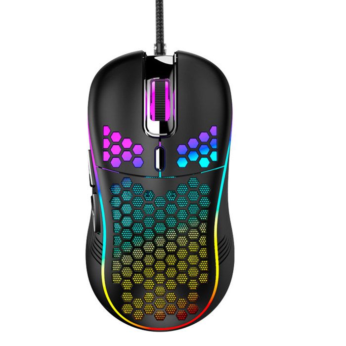 Souris filaire – TD – 7 couleurs de lumière – Ergonomique – 7200 DPI – USB
