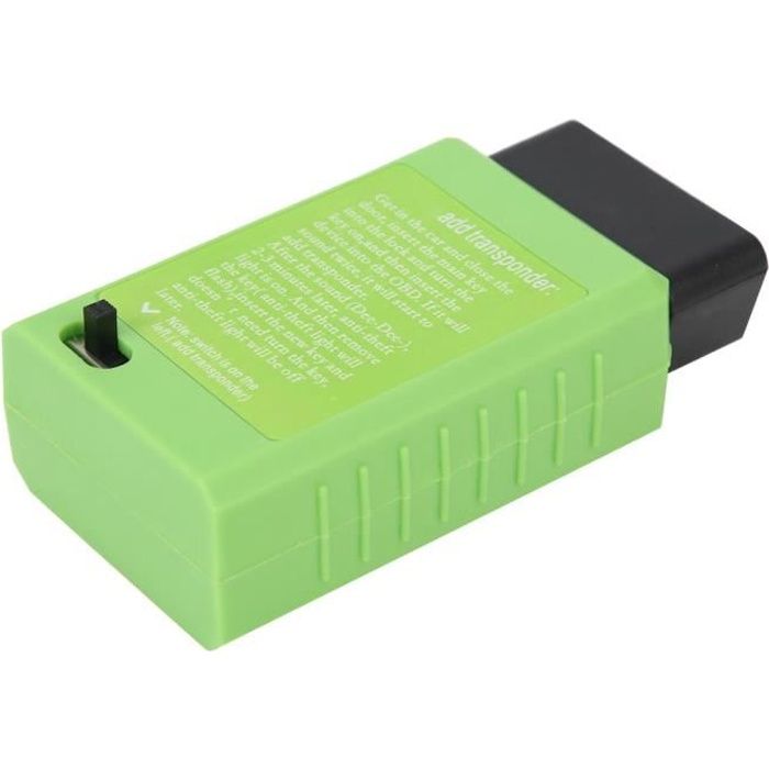 EBTOOLS transpondeur de programmeur de clé Clés de transpondeur de dispositif de programmeur de clé automatique à distance OBD