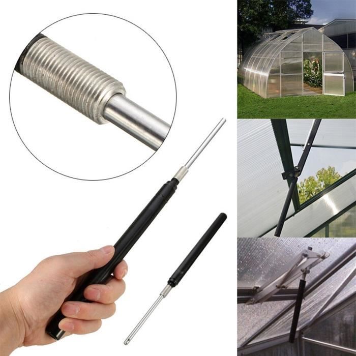 Serre De Jardin Verre Ouvre-Fenêtre Automatique Solaire Haofy