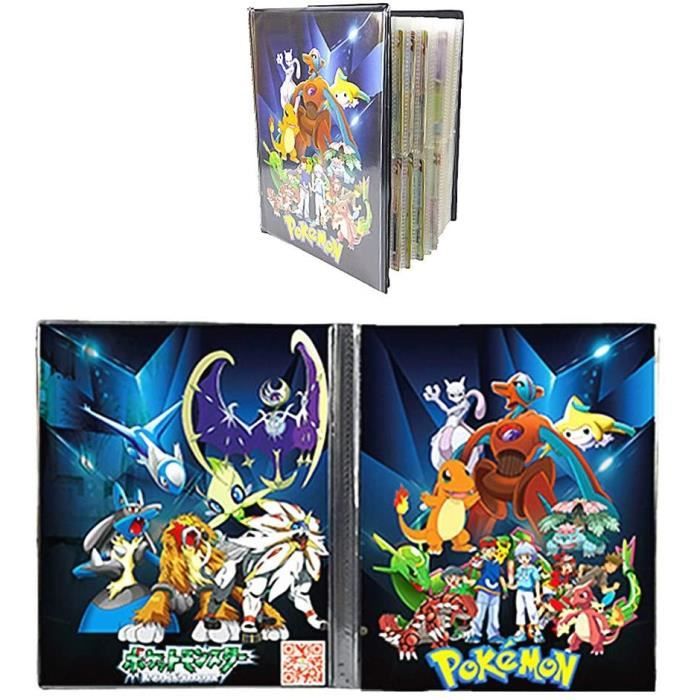 Charizard Porte Album de cartes à collectionner Peut contenir 240 cartes Classeur compatible avec cartes Pokemon Album Compatible Avec Cartes Pokemon GX EX MEGA