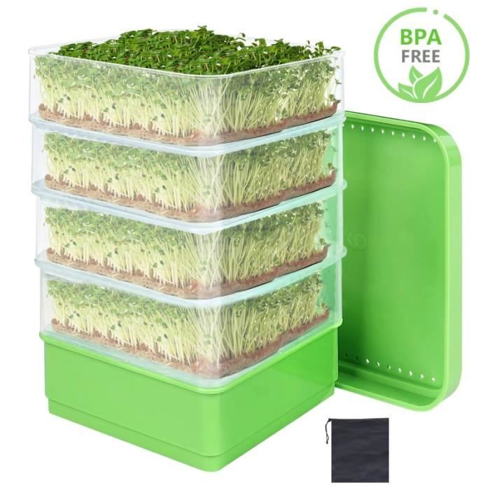 Kits de germination de graines plateaux de semis plateaux de