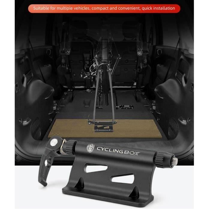 Porte-bagages Vélo VTT CR06 Avec Tendeur Caoutchouc - Support Selle Jusqu'à 9 Kg, INION