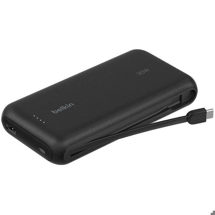 Batterie externe 20000 mAh avec cable USB C intégre - vue 2
