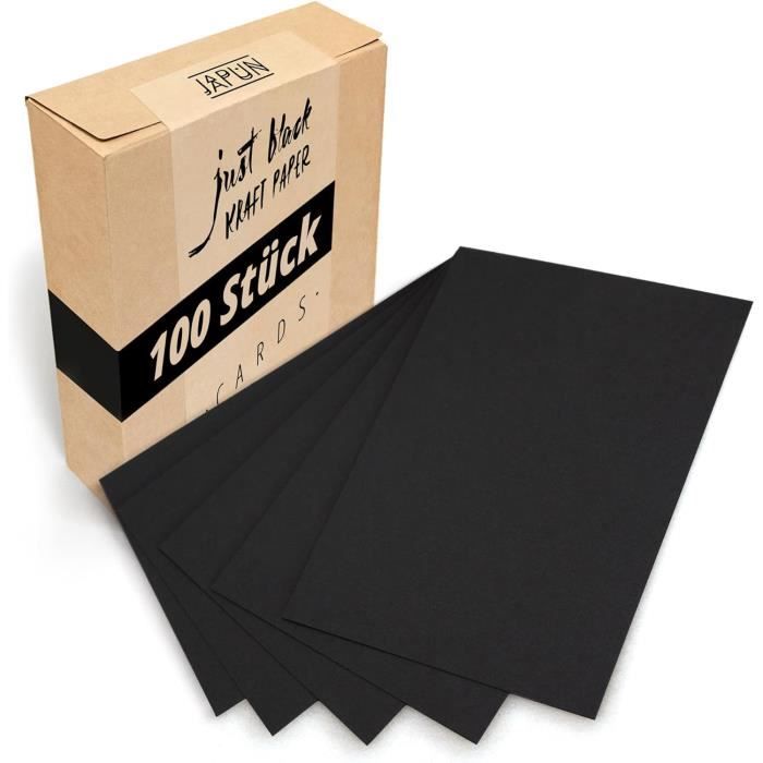 100 Cartes Postales Vierges A6 - Papier 300g/m² Fabriqué En Allemagne