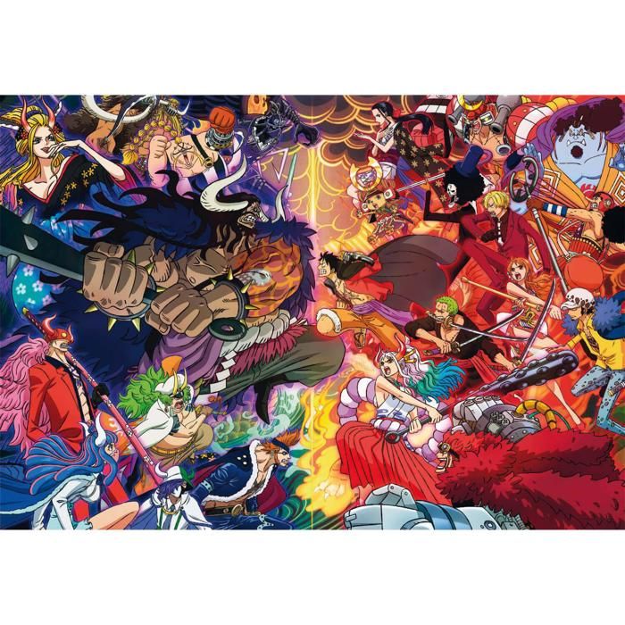 Clementoni One Piece Puzzle 1000 Teile - Manga Puzzle Für Anime Fans