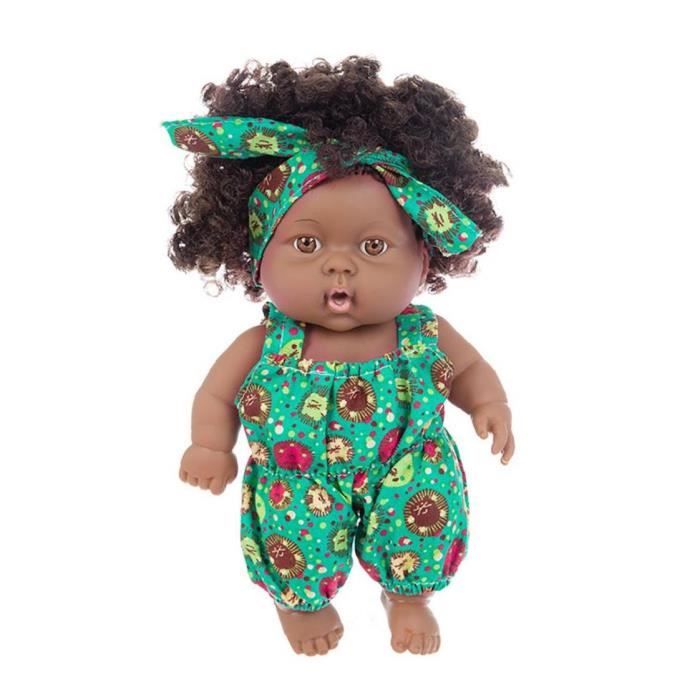 Appoo 138 Pouces poupées Noires pour Les Filles poupées Fille Cheveux Afro  poupée Africaine bébé Silicone Nouveauné poupée réaliste bébé Jouer poupée  Cadeau pour Enfants : : Jeux et Jouets