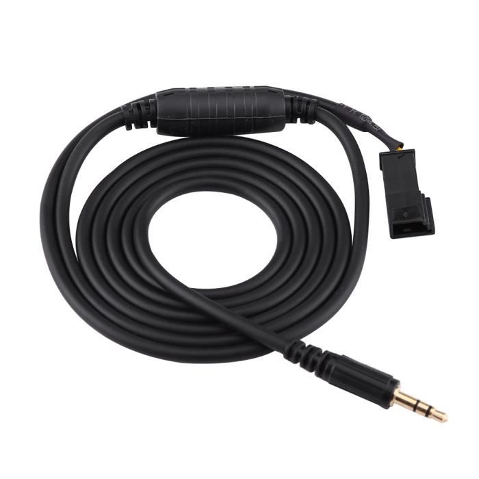 Dioche Câble auxiliaire Câble adaptateur auxiliaire de voiture pour iPhone  Radio Navi CD MP3 pour BMW BM54 E39 E46 E38 E53 X5 - Cdiscount Informatique