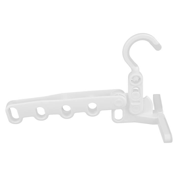 2 Pièces Étendoir À Linge De Voyage Cintre Pliant Cintres Pliables Cintres À Chaussettes Avec