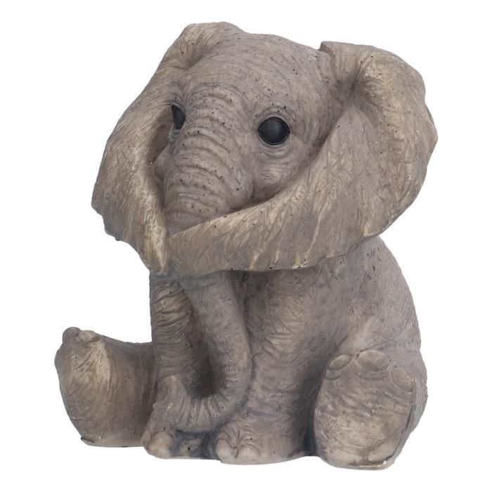 AEVVV Statuette d'éléphant - Décoration d'intérieur - Éléphant bleu - Décoration d'intérieur - Articles de décoration d'étagère