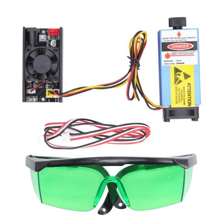 Module laser 10W - EJ.LIFE - Réglable - Haute puissance - Compatible ...