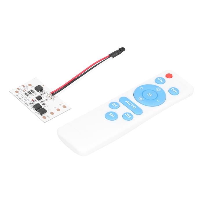 2 Modules Contrôleur Pour Guirlande Solaire 1.2V - 8 Modes D'éclairage - Carte PCB Pour LED, Compatible Batteries NiMH - 7