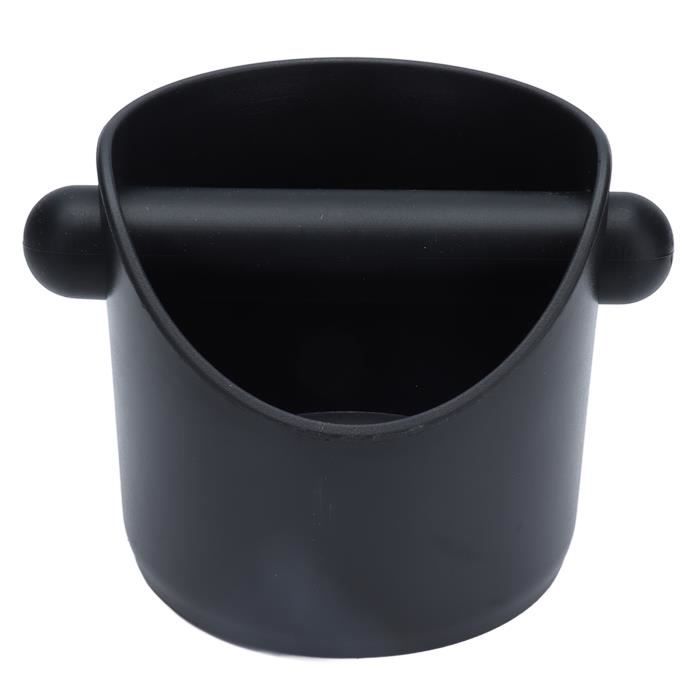 NLONLL Boîte à Café Knock Box Réutilisable Noir Pot Bac Amovible Pour