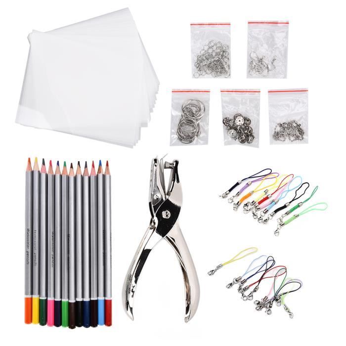VAG Plastique Rétractable 20 Pièces Feuilles Thermorétractables Kit De