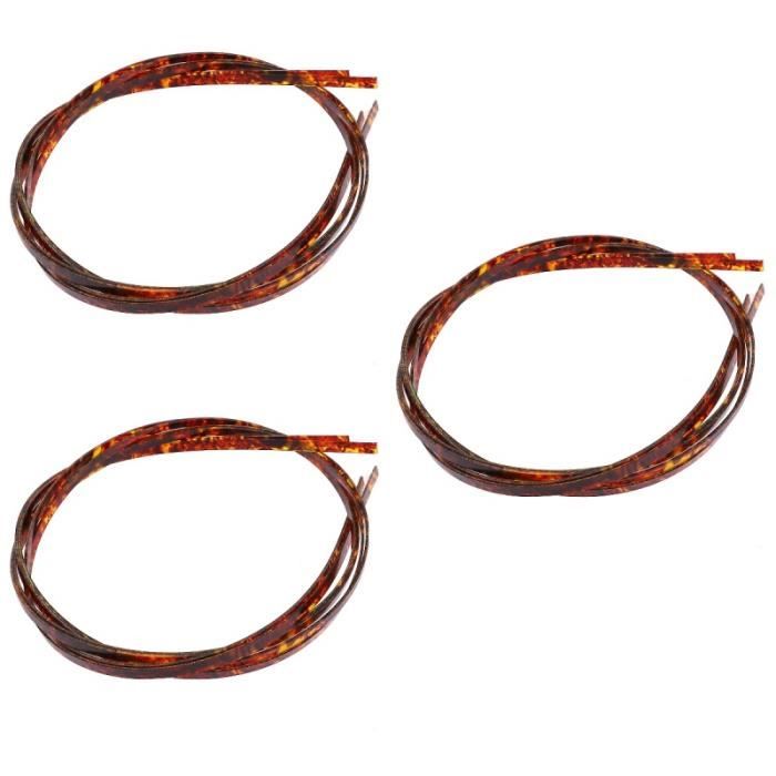 40 Bandes D'incrustation En Nacre Abalone Pour Guitare - Largeur 1/16" (1,4mm), Lutherie