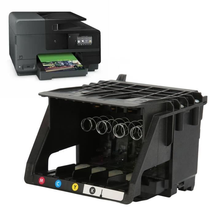 Tête D'impression Semi-finie Akozon Pour HP OfficeJet 6600/6100/6700/7110/ 7510/7512/7610/7612 - Compatible, En ABS