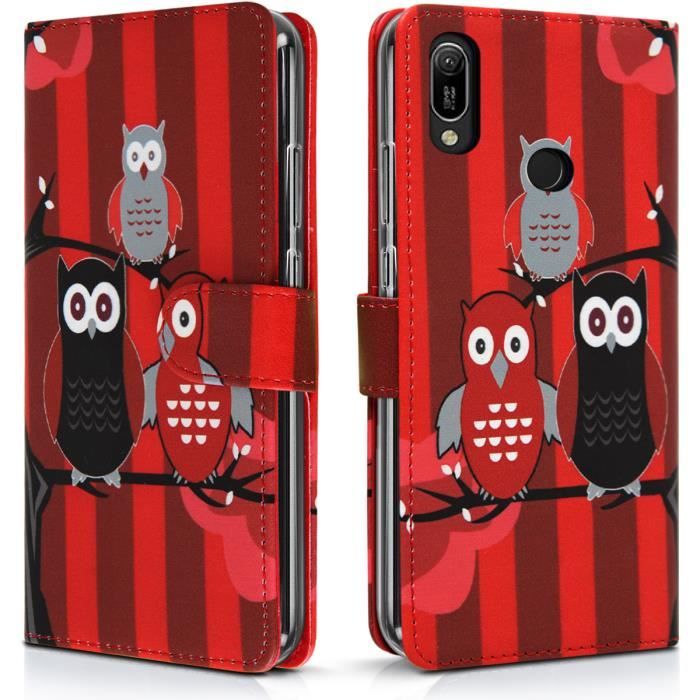 Étui de Protection Huawei P30 Lite 2019 Simili cuir Rabat