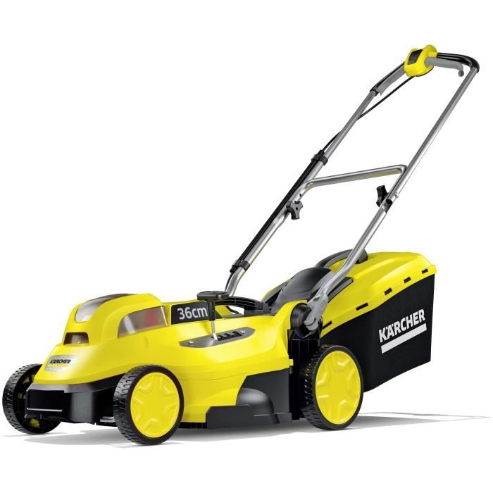 Tondeuse à batterie KARCHER LMO 18-36 - 36cm de coupe 18V - Livrée avec chargeur et batterie