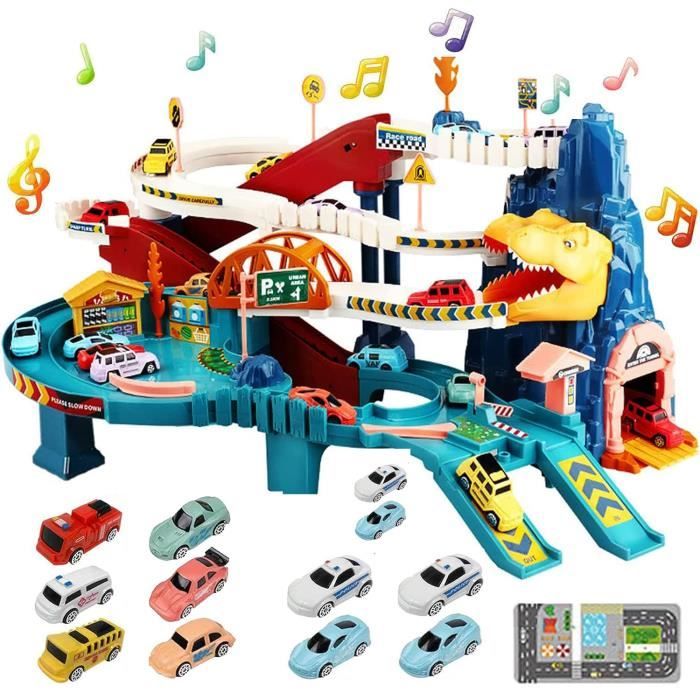 Circuit voiture dinosaure clearance