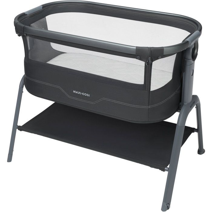 MAXI-COSI Iora2 Berceau cododo réglable en hauteur inclinaison ant-reflux De la naissance à 6 mois (9kg) Elegance Graphite