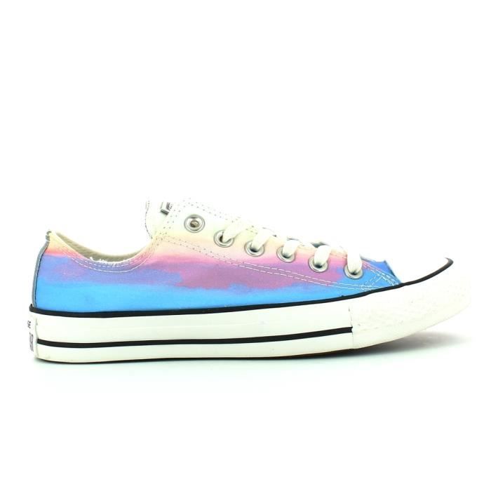 converse basse turquoise