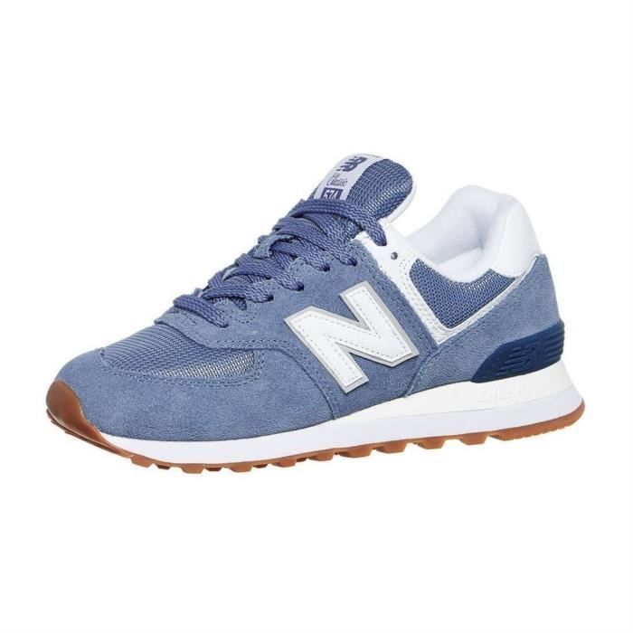 new balance 574 femme bleue