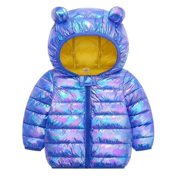 Veste Fille 8 Ans - Bébé Enfants Filles Hiver Épais Chaud Coupe