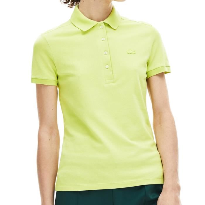 Polo lacoste jaune fluo 2025
