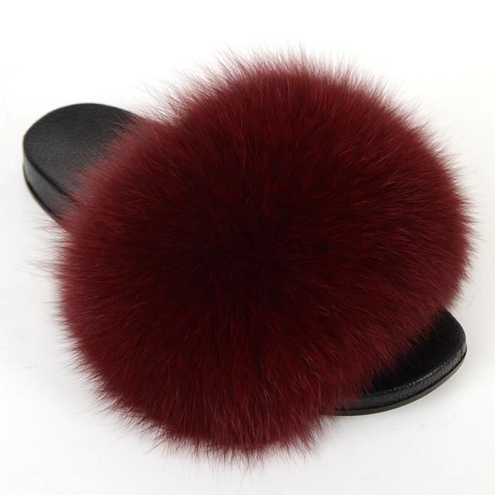 Chaussures En Fourrure Pattes D'animal - Pour Cosplay, Halloween, Déguisement - Taille Unique 35 Cm