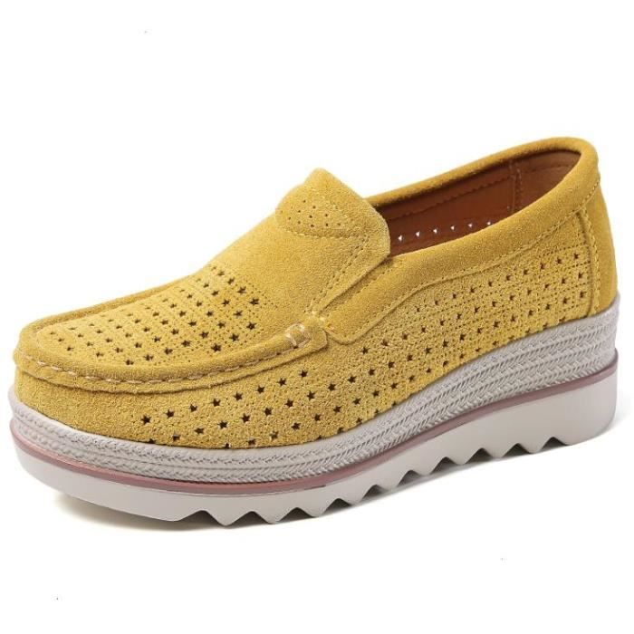 mocassin femme pied sensible