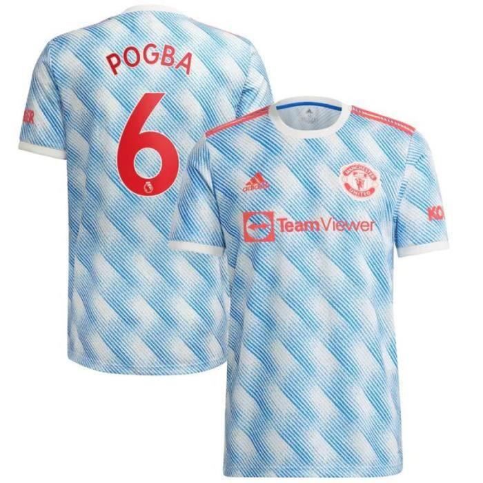 Maillot Extérieur Manchester United Adidas 2018 – Taille M, Noir, Occasion Très Bon état
