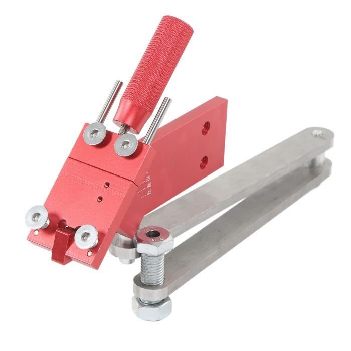 Aiguiseur De Lames De Tondeuse à Gazon Pour Perceuse – Affûteuse Multifonction Rapide Et Efficace (Rouge)