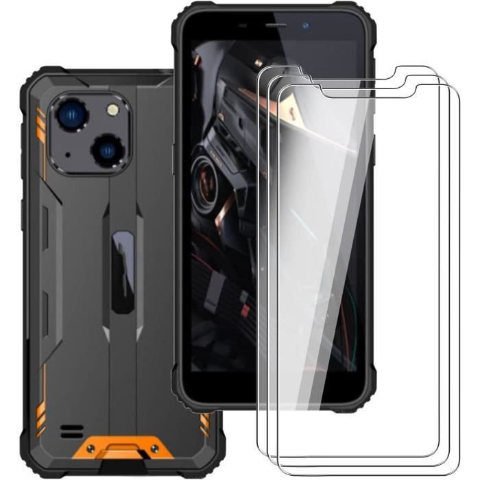 Films de Protection d'écran pour Oukitel C21 Dureté 9H,HD Ultra Transparent,Anti-Rayures,Anti-Huile,Verre trempé pour Oukitel C21 WFTE Lot de 2 