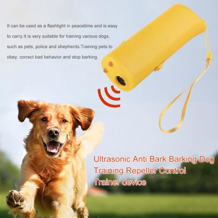 dog bark training device