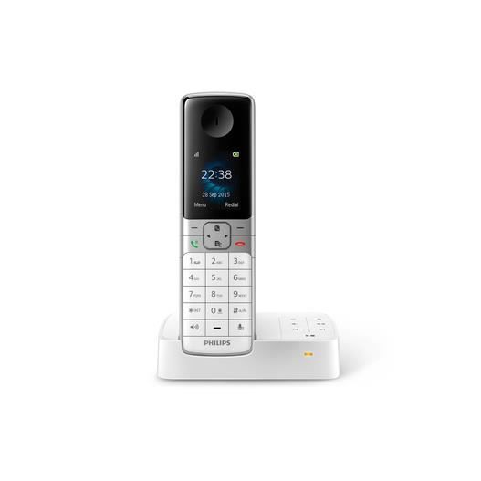 Philips Téléphone fixe sans fil avec répondeur D6351W-38