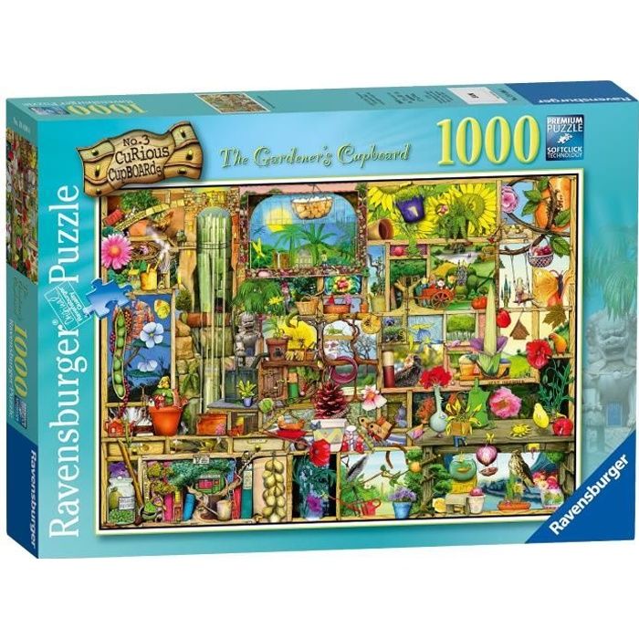 ravensburger puzzle colin thompson placard de le jardinier 1000 pieces cdiscount jeux jouets