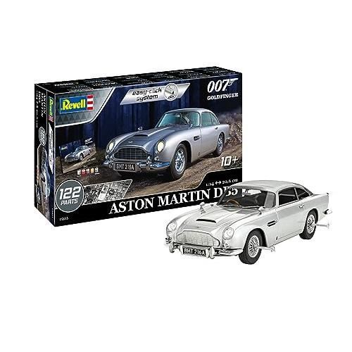 Maquette Aston Martin DB5 - REVELL - Kit Complet - 122 pièces - Échelle