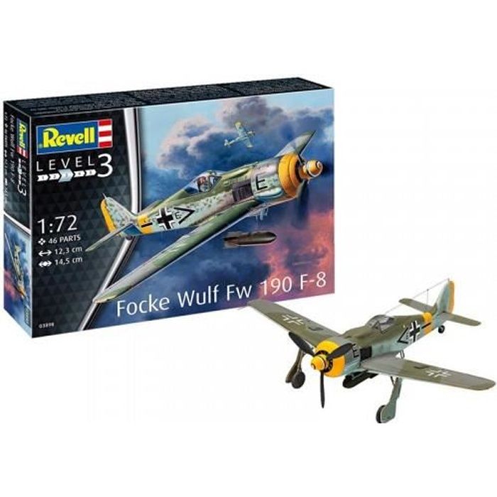 Maquette avion : Focke-Wulf FW 190 D-9 Oscar Romm - Jeux et jouets Bilek - Avenue des Jeux