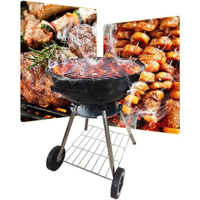 Poignée De Remplacement Pour Barbecue Weber 80671 - 2 Pièces, Design Ergonomique, Résistante Aux Intempéries