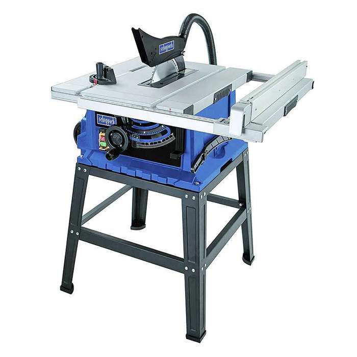 Scie circulaire sur table - SCHEPPACH - HS105 - 2000 W - Ø255 mm - Rainure en T